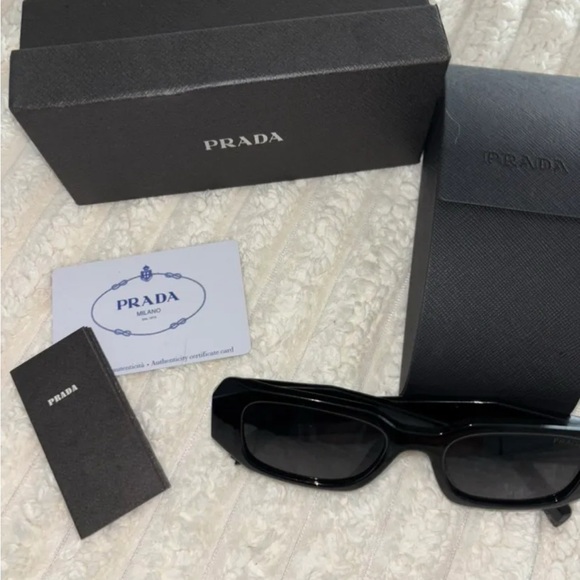 Prada Accessories - Prada Sleek Black Eyewear